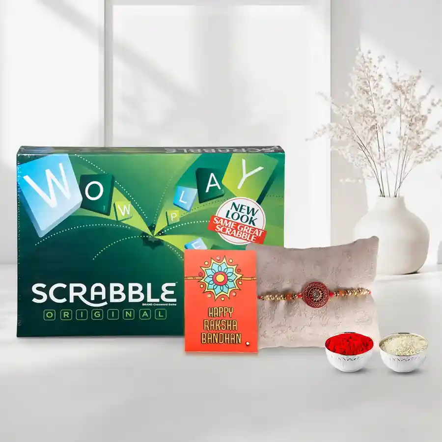 Scrabble –The Word Game with Rakhi and Roli Tilak Chawal