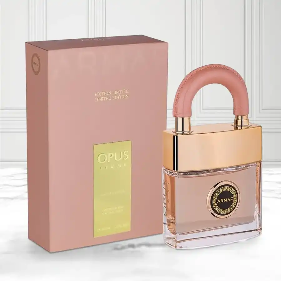 Exclusive Armaf Luxe Opus Perfume Spray for Women, 3.4 oz, elegantly designed gift.