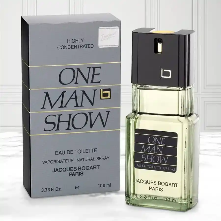Original Bogart Jacques One Man Show Eau De Toilette 100 ml bottle, perfect for gifting and expressing heartfelt sentiments.