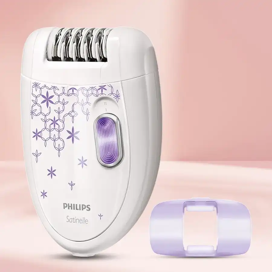 Philips Epilator for Women featuring 21 precision discs for smooth skin and effortless hair removal.