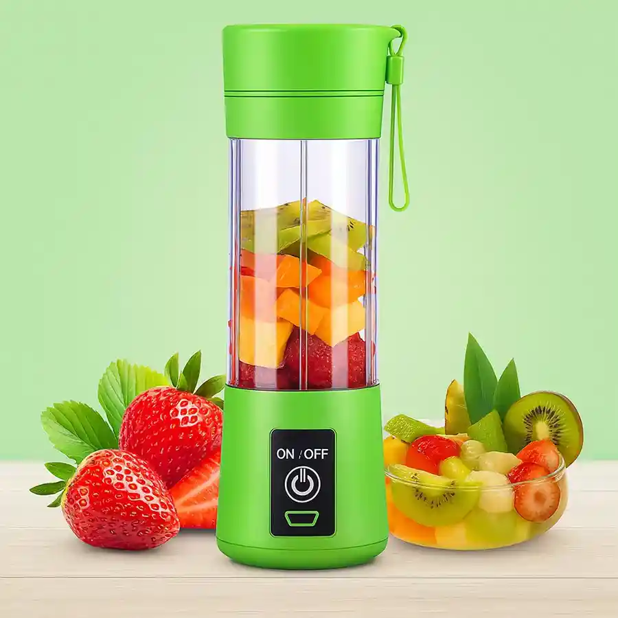 Vibrant Rechargeable Juicer Blender from Wings in multi-color design. Ideal for smoothies and juices, featuring a sleek, portable style.