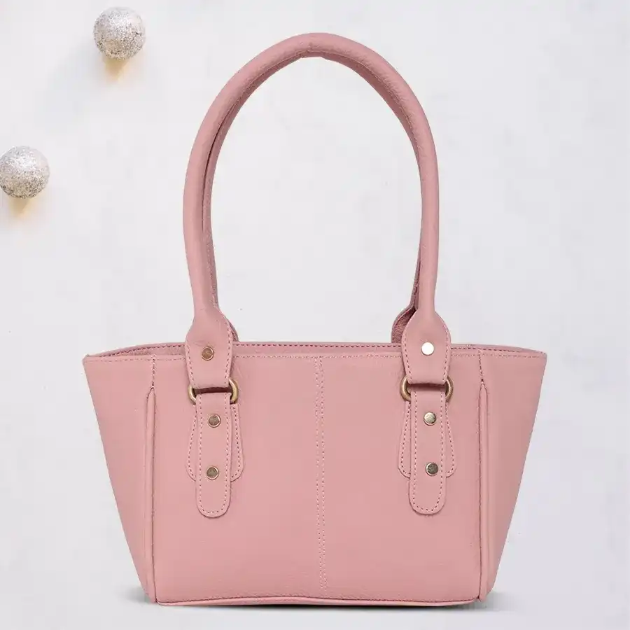 Marvelous Light Pink Ladies Vanity Bag